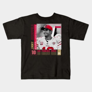 Jimmy Garoppolo Paper Poster Kids T-Shirt